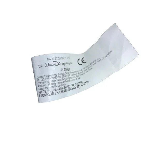 The Disney Store Plush Bean Bag Toy DUMBO 8 " - pink hat - Picture 5 of 5